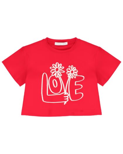 T-shirt cropped To Be Too