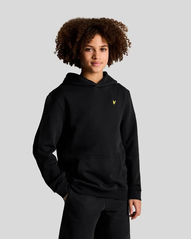 Felpa con cappuccio in cotone Loopback Lyle & Scott