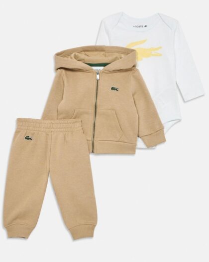 Set 3pz Lacoste Neo Beige