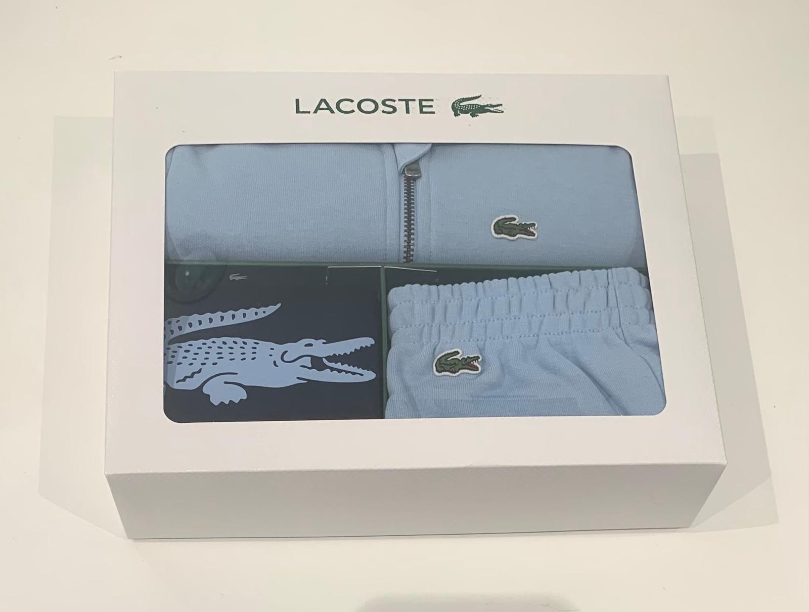 Set 3pz Lacoste Neo Celeste - immagine 5