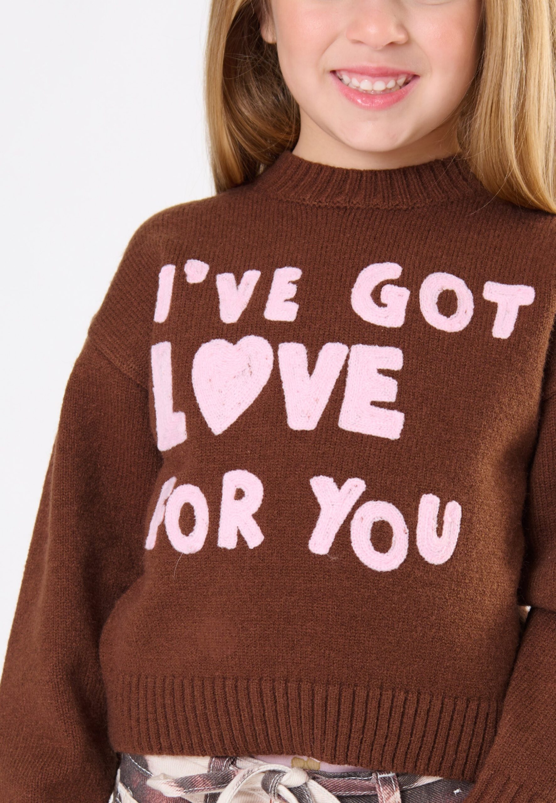 maglione con Scritta To be Too